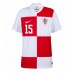 Camiseta Croacia Mario Pasalic #15 Primera Equipación Eurocopa 2024 manga corta